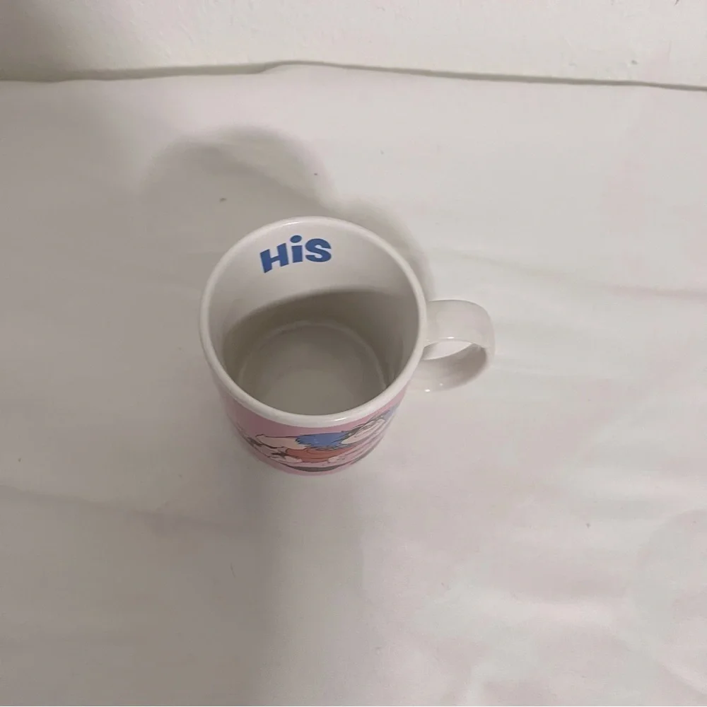 Vintage 1985 Enesco His and Hers Love Mug, Caveman Mug, Collectable Coffee/Tea